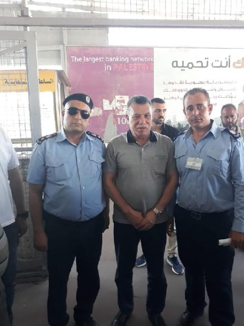 وصول عضو اللجنة المركزية لحركة فتح  أحمد حلس الى غزة