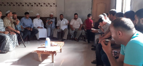 إصلاح الجهاد ترعى صلحاً عشائرياً بين عائلتي في محافظة الشمال