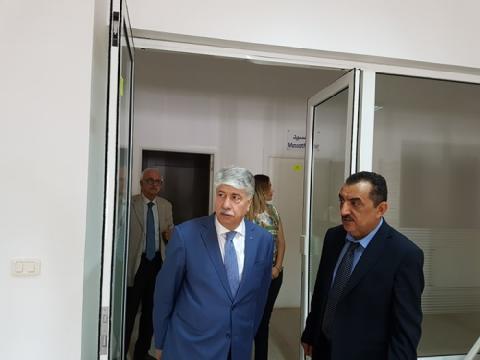 مجدلاني يزور المركز الدولي للبحوث والمعهد الوطني للشغل بتونس