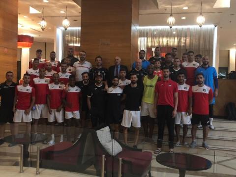 الفلسطيني الوطني يلاقي اليمن غدا بانطلاق مشواره في بطولة غرب آسيا