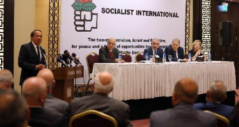 “الاشتراكية“ تجدد رفضها لـ“صفقة القرن“ وتدعو للاعتراف بدولة فلسطين