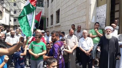 الآلاف يشاركون في جمعة الغضب الثالثة بالمخيمات الفلسطينية بلبنان