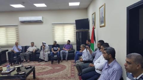 قلقيلية: وداع حجاج اسر الشهداء  إلى الديار الحجازية