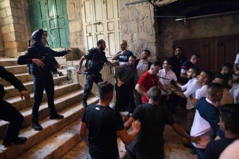 منظمة التحرير تدين اقتحامات المستوطنين للأقصى