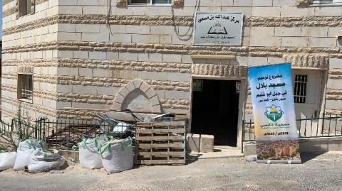 جمعية الأقصى تنطلق بمشروعها لترميم مسجد بلال في القدس