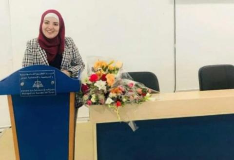 نور عدس أول فلسطينية تحصل على دكتوراة في القانون الجنائي الاقتصادي