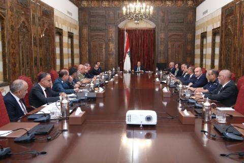 المجلس الأعلى للدفاع اللبناني: من حقنا الدفاع عن أنفسنا بكل الوسائل‎ ضد أي اعتداء