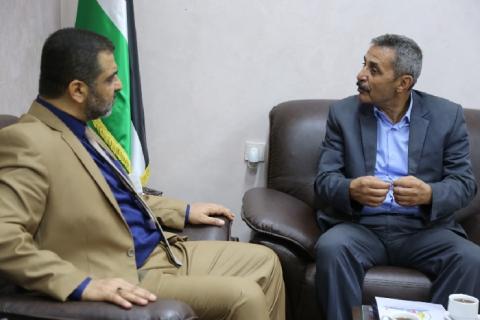 النائب العام يناقش مع رئيس اتحاد المقاولين دعم الاقتصاد الوطني