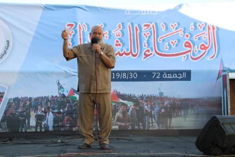 بحر: الشعب الفلسطيني في غزة أخذ على عاتقه حماية مشروع المقاومة