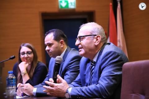 الدراسات الدستورية في جامعة النجاح يستضيف سفير فلسطين في استراليا