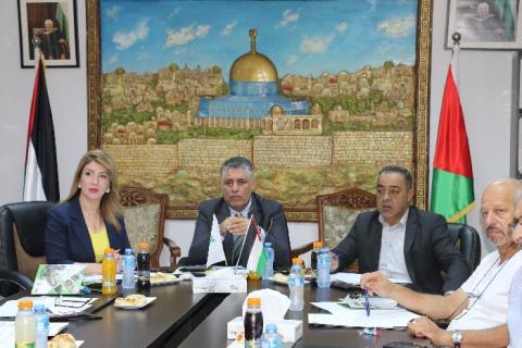 اللجنة التوجيهية للتأمين الزراعي واللجنة الفنية تناقشان مجموعة من المشاريع والخطط المزمع تنفيذها