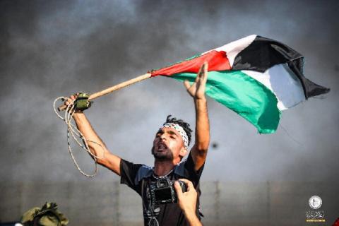 الاحتفال بثلاثة من المواهب الشابة الفائزة من غزة بمهرجان صيف 2019