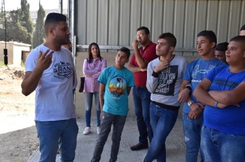 مشروع المواطن الصغير ينفذ جولة ميدانية على مراكز التدريب المهني في الجنوب