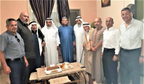 ملتقى عائلات خان يونس يهنئ الإعلامي جهاد أحمد بالشفاء