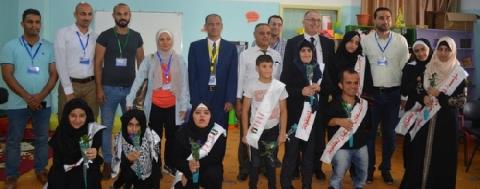 مدير برنامج الغذاء العالمي في فلسطين في زيارة لجمعية فلسطين المستقبل