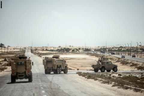 الجيش المصري يعلن استشهاد وإصابة ٩ من أفراده و القضاء على 118 تكفيري