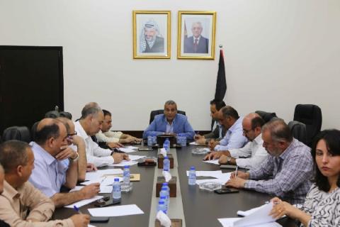 قلقيلية: اجتماع للجنة المحلية للعنقود الزراعي