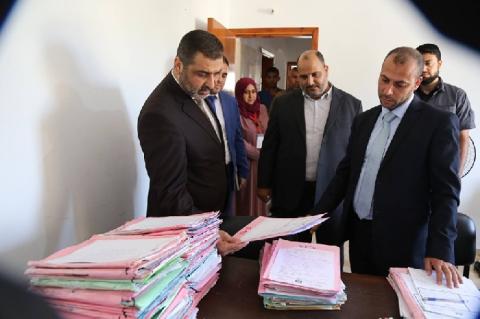 النائب العام بغزة يؤكد على سلامة الإجراءات لإقامة العدل بين الناس