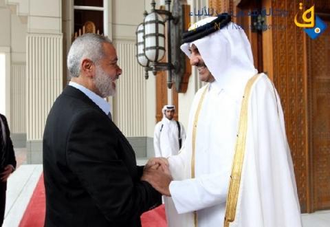 هنية يناقش مع الأمير حمد مشكلة الكهرباء