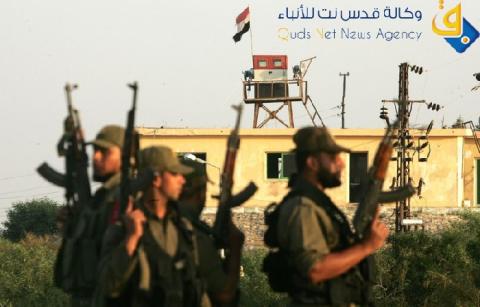 صور.. انتشار قوات الأمن الوطني على الحدود مع مصر