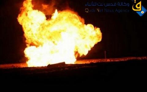 مسلحون يفجرون خط الغاز جنوب العريش