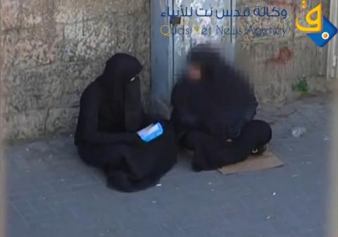 القبـض علـى شبـكة تسـول يقـودها شخـص فـي رام الله