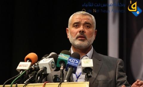هنية يدعو رئيس الوزراء الأردني لزيارة غزة واستئناف عمل الهيئة الخيرية
