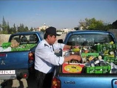 "الاقتصاد": منتجات الاحتلال تستحوذ على النسبة الأعلى من المضبوطات