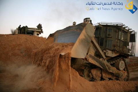اطلاق قذيفتي هاون تجاه قوة إسرائيلية شرق القطاع