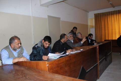 بلدية رفح تنظم ورشة عمل لمناقشة الخطة المرورية الجديدة