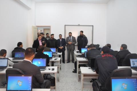 الاتصالات بغزة تفتتح باكورة برامجها التدريبية في الحاسوب