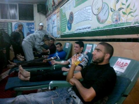مسجد أمان ينظم حملة للتبرع بالدم