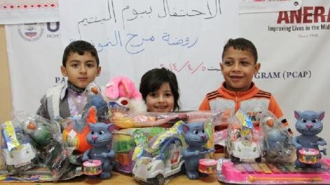 روضة مرح تحتفل بيوم اليتيم