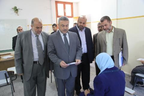 وزير الأوقاف يتفقد سير اختبارات نصف الفصل الدراسي الثاني بمعهد حمودة الشرعي