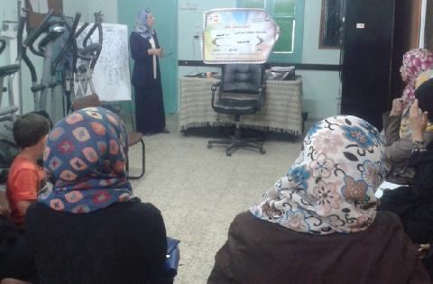 مركز صحة المرأة يختتم دورة تدريبية للنساء الرياديات