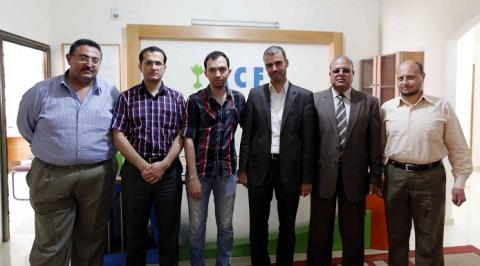 بلدية خان يونس تبحث مع مؤسسة ACF دعم مشاريعها التنموية