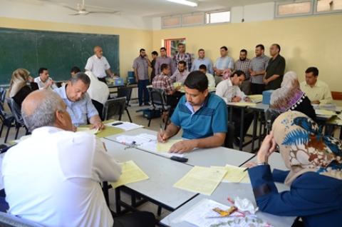 الكتلة الإسلامية تتفقد لجان تصحيح امتحانات الثانوية العامة