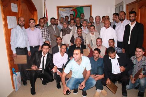 جمعية الوئام الخيرية تكرم الوفد الطبي الجزائري