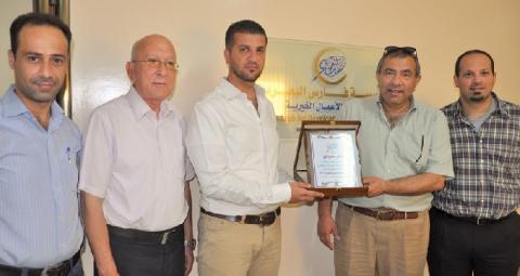فارس العرب تستقبل مؤسسة النداء الفلسطيني الموحد(UPA)وتكرمها