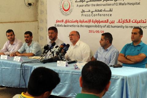 الصحة: سرعة إعادة اعمار مستشفى الوفاء يساهم في علاج آلاف المرضى