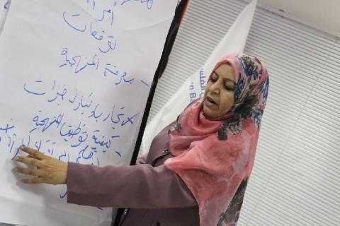 وصال دورة تمكين القيادات النسوية الشابة