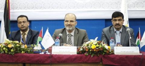 جامعة الأقصى تبدأ بأعمال مؤتمرها الخامس "التربية في فلسطين بين المتطلبات الوطنية والمتغيرات العالمية"