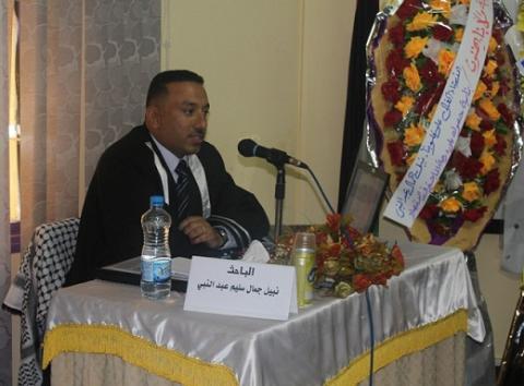جامعة الأزهر بغزة تمنح درجة الماجستير للباحث نبيل جمال عبد النبي