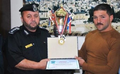 شرطي من غزة بطل لـ "كمال الأجسام"