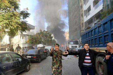 الرئيس الفلسطيني يعزي لبنان بضحايا التفجير