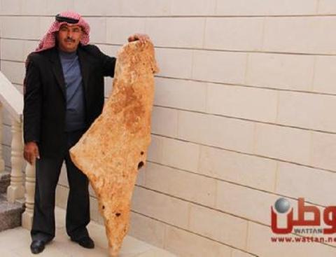 فيديو.. مزارع يعثر على خارطة فلسطين مزروعة في أرضه