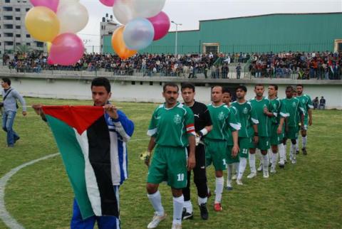 خدمات رفح بطلاً لكأس القطاع