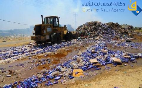 تموين الشمال تتلف 20 طن "كولا" فاسدة