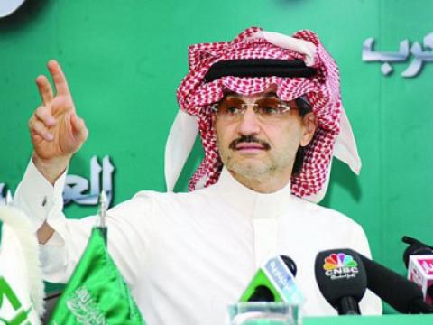 الوليد بن طلال: قناة العرب ستبدأ البث في أول فبراير