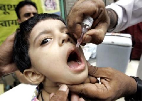 حملة للتطعيم ضد شلل الأطفال